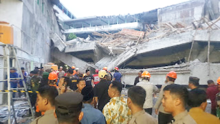 Tim Gabungan Masih Melanjutkan Evakuasi Adanya Insiden Robohnya Bangunan Pondok Pesantren di Sidoarjo