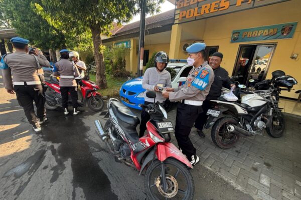 Tingkatkan Disiplin Anggota Polri, Polres Pasuruan Gelar Ops Gaktibplin dan Mitigasi