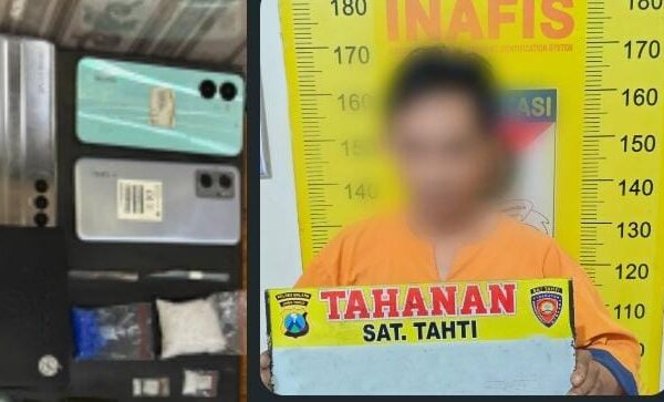 Satresnarkoba Polres Malang Amankan Pengedar Narkoba di Kepanjen Malang 21 Poket Sabu Disita